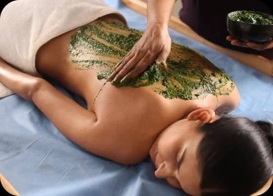 Panchakarma & Marma panchakarma procedure - lepam